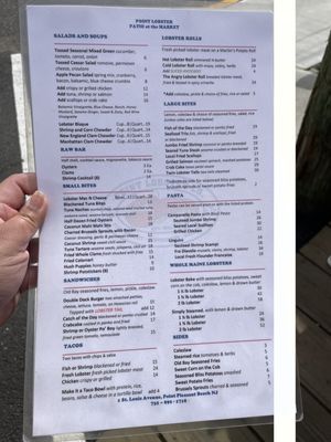 Menu photo 8 Point Lobster Point Pleasant Beach, NJ