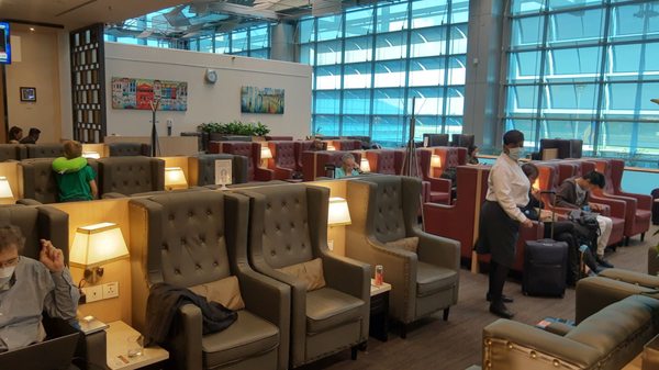 SATS Premier Lounge Terminal 3 by null
