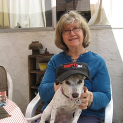 Long Beach Senior Citizens Center - Me and my protector, Annie