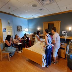 Science Care - Members of our church singing at AdentHealth Hospice for George Mathis and his wife June.