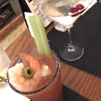 Juno Beach Fish House - Shrimpwrecker Mary & Winter White Cosmo - Seafood Near Me - Juno Beach, Florida Juno Beach Fish House - Shrimpwrecker Mary & Winter White Cosmo - Seafood Near Me - Juno Beach, Florida