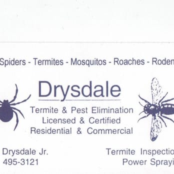 Drysdale Termite & Pest Elimination - Pest Control Near Me - Saint Louis, Missouri Drysdale Termite & Pest Elimination - Pest Control Near Me - Saint Louis, Missouri