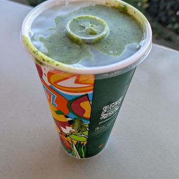 Jamba - Large Greens 'n Ginger (lid on) - Juice Bars & Smoothies Near Me - Long Beach, California Jamba - Large Greens 'n Ginger (lid on) - Juice Bars & Smoothies Near Me - Long Beach, California