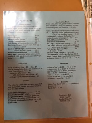 Menu photo 7 Stockman's Cafe Junction City, OR Menu photo 7 Stockman's Cafe Junction City, OR