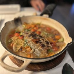 Lago Di Como Ristorante - Branzino Seabass. Delicious! Great service who were happy to de bone the fish.
