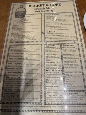 Menu photo 2 Bucket & Rope Dallas, TX Menu photo 2 Bucket & Rope Dallas, TX