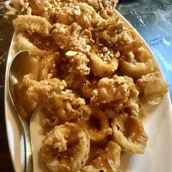 Pearl Kitchen & Cocktails - Thai Peanut Calamari - Cocktail Bars Near Me - Old Bethpage, New York Pearl Kitchen & Cocktails - Thai Peanut Calamari - Cocktail Bars Near Me - Old Bethpage, New York