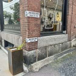 Craft Beer Cellar Waterbury - Evidence of floods in 2011 and again in 2023