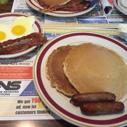 $6.99 for their hot cakes special; what a deal!