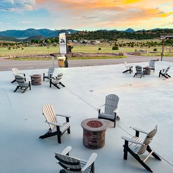 Royal Gorge RV Resort - Patio and fire pits - Campgrounds Near Me - CaƱon City, Colorado Royal Gorge RV Resort - Patio and fire pits - Campgrounds Near Me - CaƱon City, Colorado