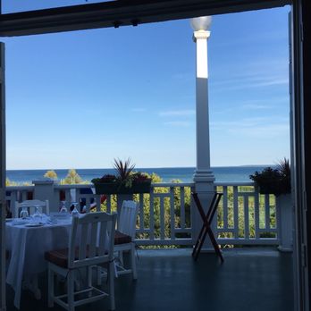 Chianti - A view from the table - New American Near Me - Mackinac Island, Michigan