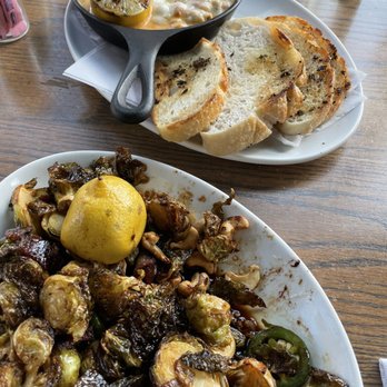 Cheever's Cafe - Brussel sprouts and crawfish - New American Near Me - Oklahoma City, Oklahoma