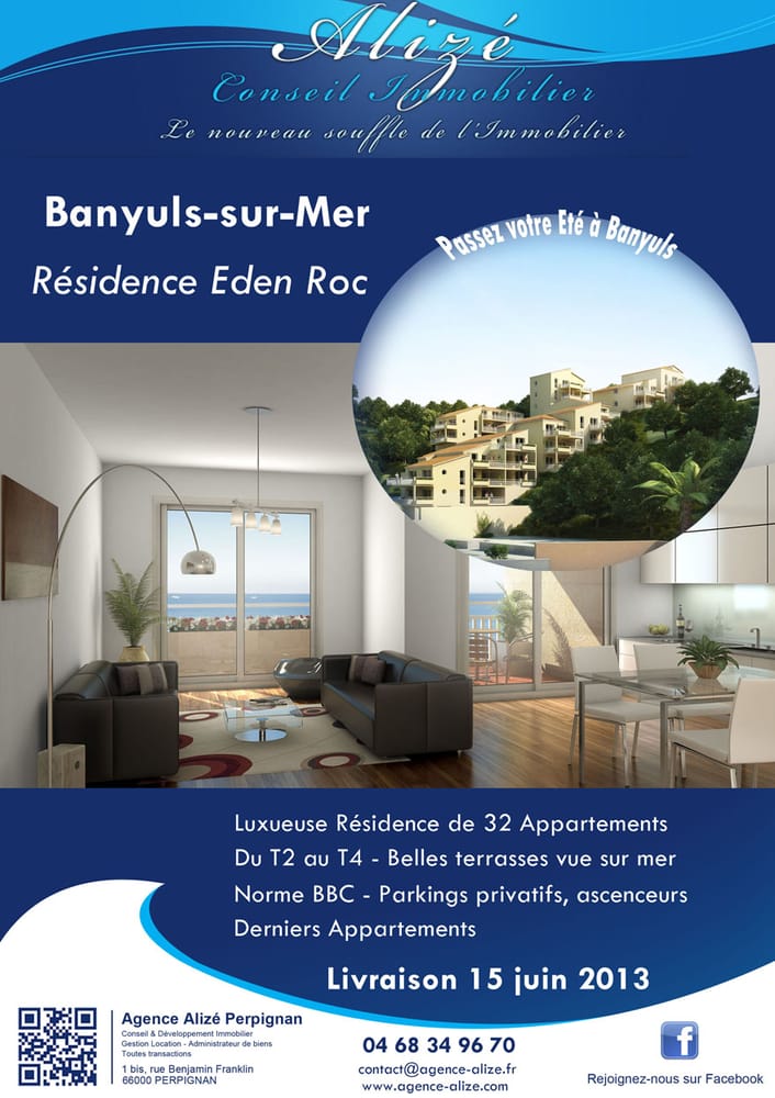 AGENCE ALIZÉ 1B Benjamin Frankin, Perpignan, PyrénéesOrientales