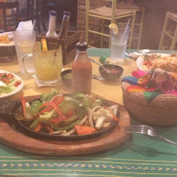 Plaza Tapatia - Veggie fajitas, shrimp burrito and corn tortillas so good! - Mexican Near Me - Asbury Park, New Jersey