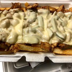Chicken philly fries