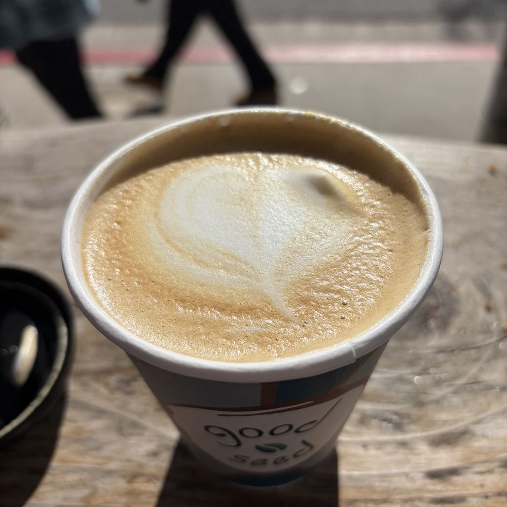Good Seed Coffee Boutique - Vanilla latte - Coffee Roasteries Near Me - Solvang, California Good Seed Coffee Boutique - Vanilla latte - Coffee Roasteries Near Me - Solvang, California