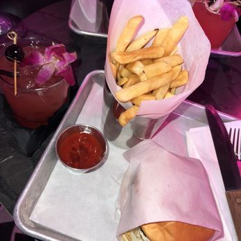 The Flamingo Bar - Burger and fries & Blue Heaven drink? Maybe - Bars Near Me - Los Angeles, California The Flamingo Bar - Burger and fries & Blue Heaven drink? Maybe - Bars Near Me - Los Angeles, California
