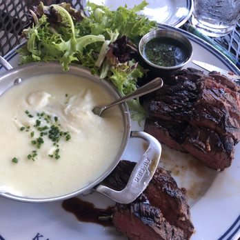 Rye Leawood - Griddle Seared Hanger Steak with mashed potatoes - New American Near Me - Leawood, Kansas Rye Leawood - Griddle Seared Hanger Steak with mashed potatoes - New American Near Me - Leawood, Kansas