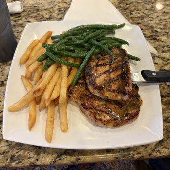 Old Florida Bar & Grill - Grilled Maple Pork chops - Seafood Near Me - Jupiter, Florida Old Florida Bar & Grill - Grilled Maple Pork chops - Seafood Near Me - Jupiter, Florida