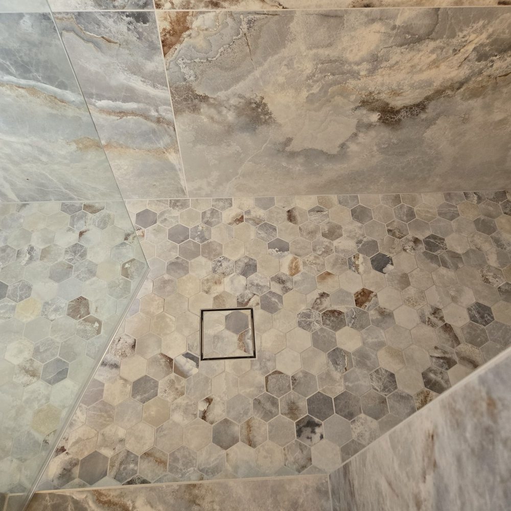 Jorge's Tiling - Infinity drain - Tiling Near Me