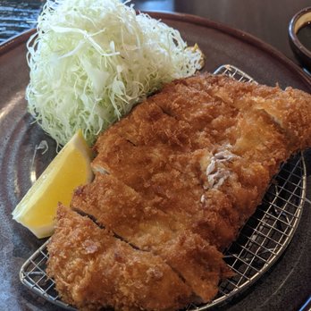 Koromo - Large pork loin katsu w/cabbage - Japanese Near Me - Aiea, Hawaii Koromo - Large pork loin katsu w/cabbage - Japanese Near Me - Aiea, Hawaii