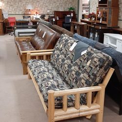 Livingston's Furniture - Futons solid wood frames, innerspring matts