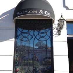 Watson & Co - Entrance on Broadway. You don't have to have an 800+ credit score to be buzzed in...but it helps.