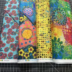 The Quilted Otter - Beautiful New Freespirit fabrics just in - bright, bold, colors.