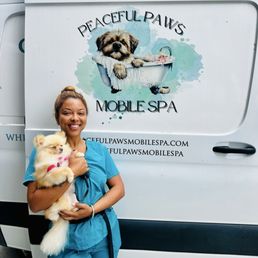 My mobile grooming business that was worked on