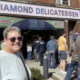 Exterior outside entrance of Diamond Deli - Short wait. - Akron, Ohio Exterior outside entrance of Diamond Deli - Short wait. - Akron, Ohio