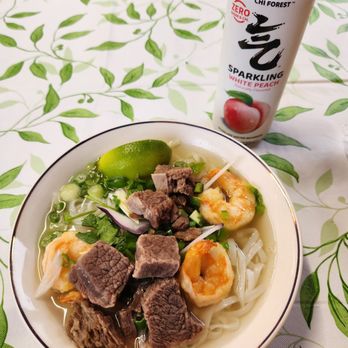 Yum Noodles - #5 Beef Pho Noodle Soup with Shrimp Added - Noodles Near Me - Merrillville, Indiana Yum Noodles - #5 Beef Pho Noodle Soup with Shrimp Added - Noodles Near Me - Merrillville, Indiana