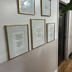 Mea Culpa Cafe - Wall Menu