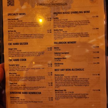 Coronado Brewing - Alcohol menu - Brewpubs Near Me - Coronado, California Coronado Brewing - Alcohol menu - Brewpubs Near Me - Coronado, California