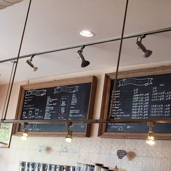 Connecticut Muffin - menus on the wall of a restaurant - Coffee & Tea Near Me - Brooklyn, New York
