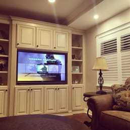 Custom Entairtainment Center built by Tri County Cabinets. Custom Entairtainment Center built by Tri County Cabinets.