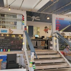 The Gangplank - View of the kitchen area.