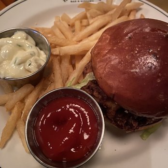 Hopewell Bar & Kitchen - Chicken sandwich with fries - Bars Near Me - Boston, Massachusetts Hopewell Bar & Kitchen - Chicken sandwich with fries - Bars Near Me - Boston, Massachusetts