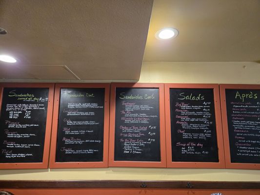 Menu photo 3 Big Bear Bistro Vail, CO