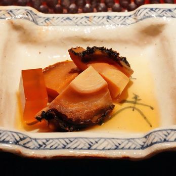 Hayato - Steamed Abalone with Liver Sauce - Japanese Near Me - Los Angeles, California