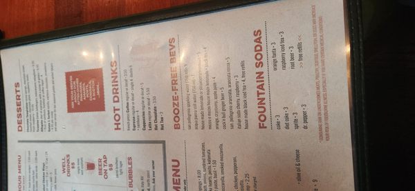 Menu photo 8 Pizzeria Tra Vigne Saint Helena, CA