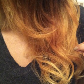 Hello Beautiful Salon - Went in for baylage left with orange damaged hair! - Hair Salons Near Me - Bushwick, New York