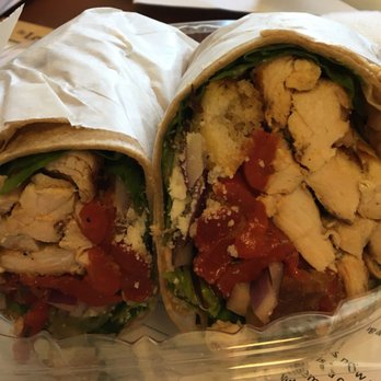 Fairfield Pizza - Grilled Chicken Cesar wrap roasted reds - Italian Near Me - Cos Cob, Connecticut