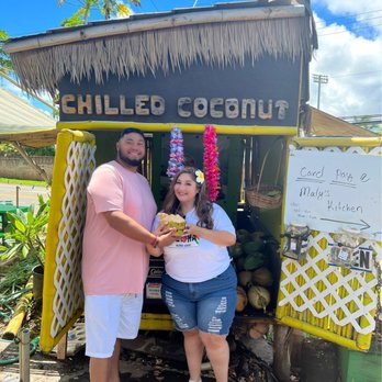 Maly’s Kitchen - Fresh coconut water - Food Trucks Near Me - Kahuku, Hawaii Maly’s Kitchen - Fresh coconut water - Food Trucks Near Me - Kahuku, Hawaii