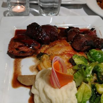 The Black Bear Bistro - Boar, venison, kangaroo, from left to right. - New American Near Me - Algonquin, Illinois The Black Bear Bistro - Boar, venison, kangaroo, from left to right. - New American Near Me - Algonquin, Illinois