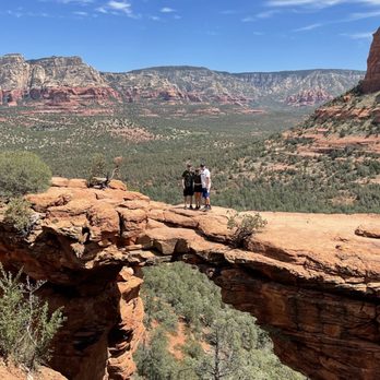 Devil's Bridge Trail - Us...we did it - Hiking Near Me - Sedona, Arizona