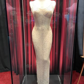 Ripley's Believe It or Not! - Marilyn Monroe's "happy birthday, mr president" dress as seen on Kim Kardashian - Museums Near Me - Hollywood, California Ripley's Believe It or Not! - Marilyn Monroe's "happy birthday, mr president" dress as seen on Kim Kardashian - Museums Near Me - Hollywood, California