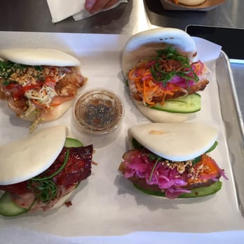 Baos Hog - Pork belly (heo quay), roast duck, etc. bao. My favorite is the pork belly. Delicious! - Chinese Near Me - Garden Grove, California Baos Hog - Pork belly (heo quay), roast duck, etc. bao. My favorite is the pork belly. Delicious! - Chinese Near Me - Garden Grove, California