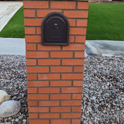 The Masonry Company - Brick mailbox