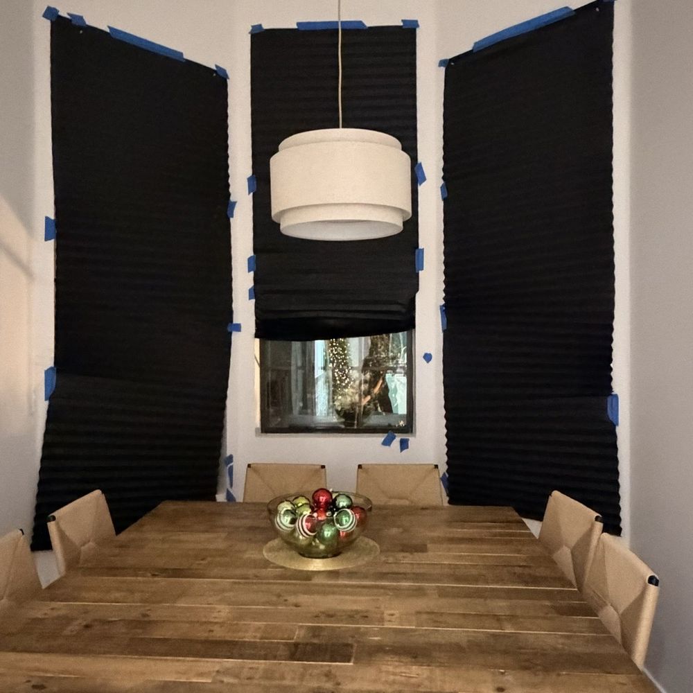 Southwest Blinds & Shutters - The black paper blinds that we had in our house for months because they kept measuring wrong - Shades & Blinds Near Me - Gilbert, Arizona Southwest Blinds & Shutters - The black paper blinds that we had in our house for months because they kept measuring wrong - Shades & Blinds Near Me - Gilbert, Arizona