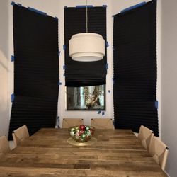 Southwest Blinds & Shutters - The black paper blinds that we had in our house for months because they kept measuring wrong